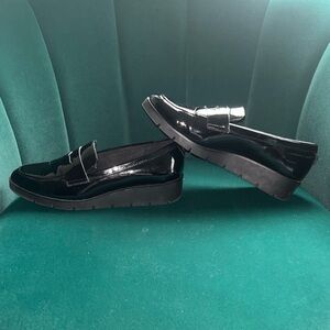 Black Anne Klein Oxford Loaffers